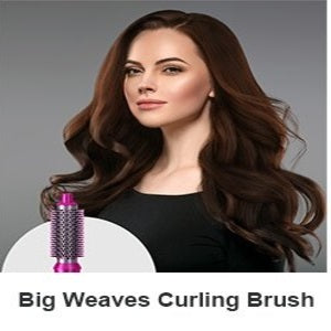 5 In 1 Hot Air Styler Hair Dryer Comb Multifunctional Styling Tool Fast Heating Crimper Wand Manual Curler In All Hair Type,Negative Ion Comb For Straightening, 1000 Watts