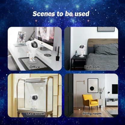 Astronaut Galaxy Projector Night Light – 360° Rotating Nebula Star Projector with Remote Control, Timer & Adjustable Head – LED Space Lamp for Kids’ Bedroom, Gaming Room, Home & Party Decor